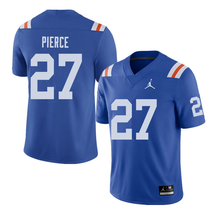 Jordan Brand Men #27 Dameon Pierce Florida Gators Throwback Alternate College Football Jerseys Sale-